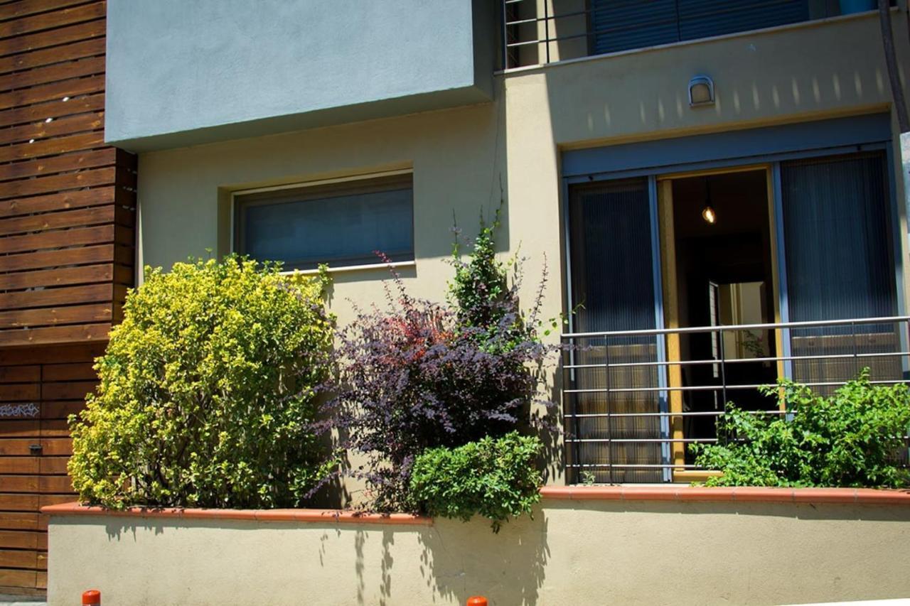 Quiet Urban Studio With Private Backyard Tesalonika Bagian luar foto